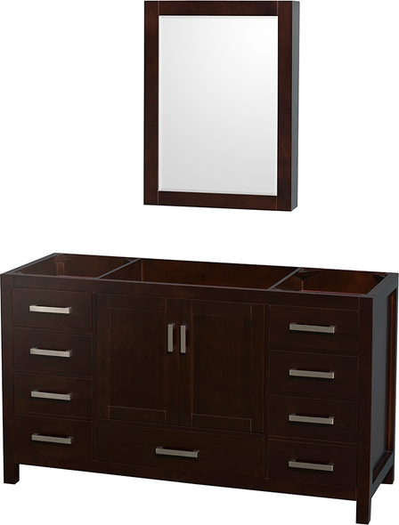 furniture vanity sink Wyndham Vanity Cabinet Espresso Modern