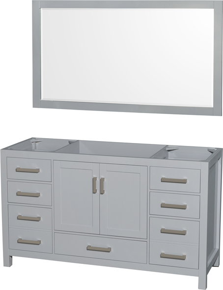 72 vanity cabinet Wyndham Vanity Cabinet Gray Modern