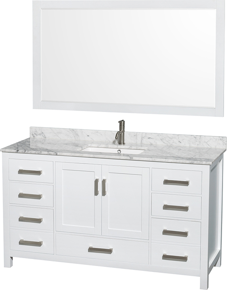 vanity sink and toilet set Wyndham Vanity Set White Modern