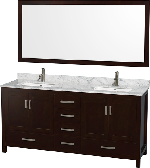 prefab bathroom countertops Wyndham Vanity Set Espresso Modern