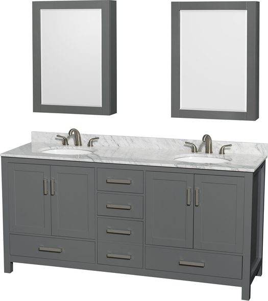 used bathroom cabinets for sale near me Wyndham Vanity Set Dark Gray Modern