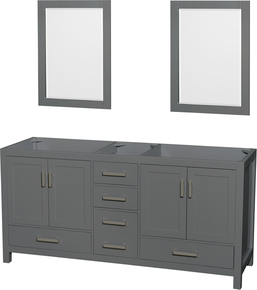 dark grey vanity unit Wyndham Vanity Cabinet Dark Gray Modern