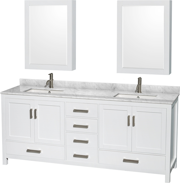 natural wood bathroom cabinet Wyndham Vanity Set White Modern