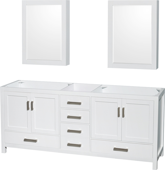 small single bathroom vanity Wyndham Vanity Cabinet White Modern