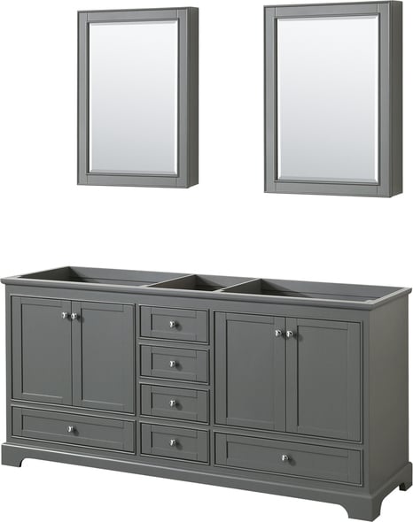 60 vanity with top Wyndham Vanity Cabinet Dark Gray Modern