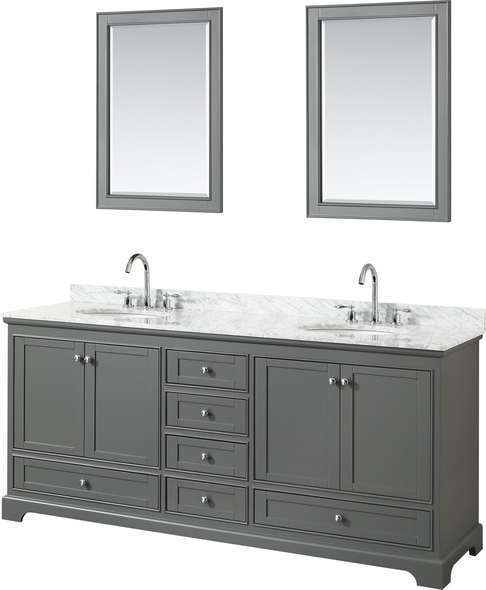 white bathroom vanity set Wyndham Vanity Set Dark Gray Modern