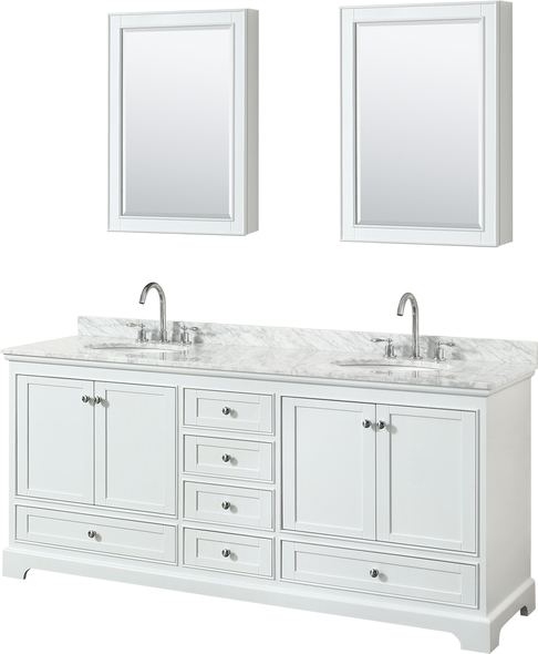 30 in bathroom vanity set Wyndham Vanity Set White Modern