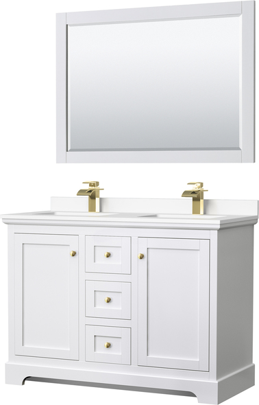 vanity design bathroom Wyndham Vanity Set White Modern