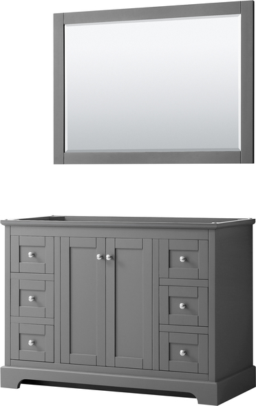 60 inch double vanity with top Wyndham Vanity Cabinet Dark Gray Modern