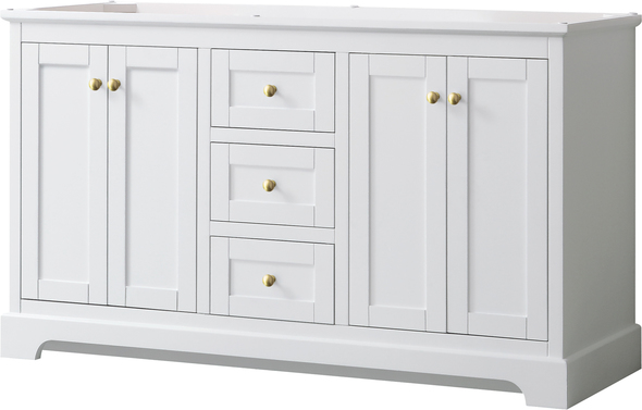 30 inch vanity with drawers Wyndham Vanity Cabinet White Modern