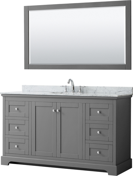 free bathroom vanity Wyndham Vanity Set Dark Gray Modern