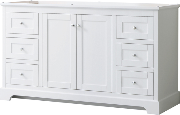 72 inch countertop Wyndham Vanity Cabinet White Modern