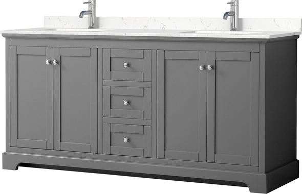 quality bathroom cabinets Wyndham Vanity Set Dark Gray Modern