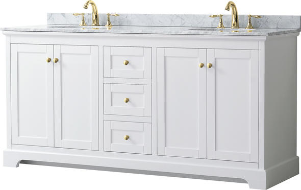 cherry wood bathroom cabinets Wyndham Vanity Set White Modern
