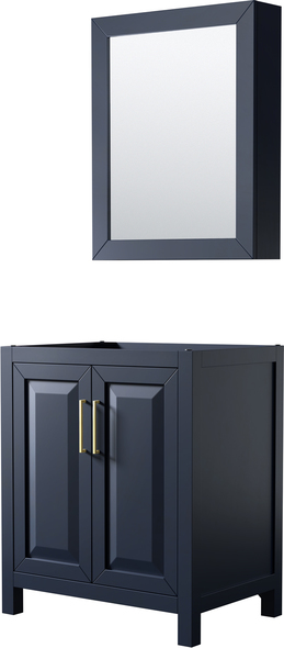 corner vanity basin Wyndham Vanity Cabinet Dark Blue Modern