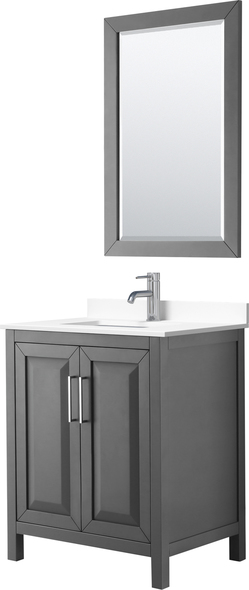 single bathroom cabinets Wyndham Vanity Set Dark Gray Modern