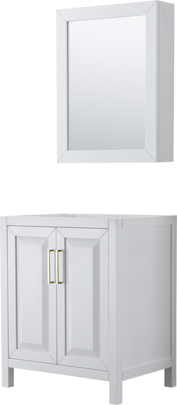 one sink long vanity Wyndham Vanity Cabinet White Modern