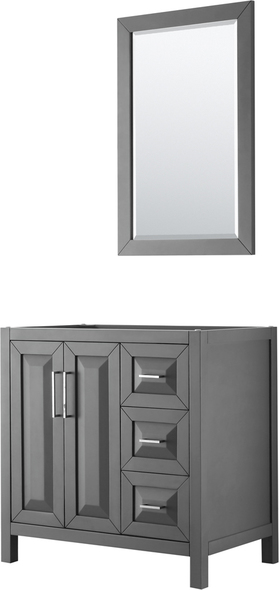 60 inch bath vanity Wyndham Vanity Cabinet Dark Gray Modern