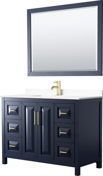 bathroom vanity sets for sale Wyndham Vanity Set Dark Blue Modern