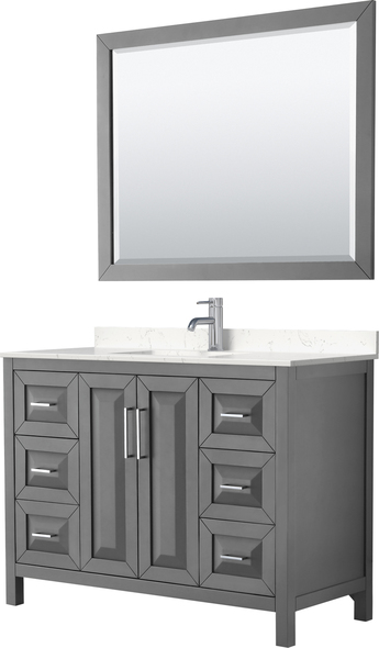 bathroom cabinet around sink Wyndham Vanity Set Dark Gray Modern