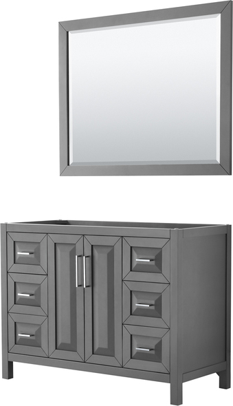 30 inch vanity with drawers Wyndham Vanity Cabinet Dark Gray Modern