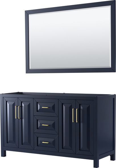 white oak bathroom vanity 30 Wyndham Vanity Cabinet Dark Blue Modern