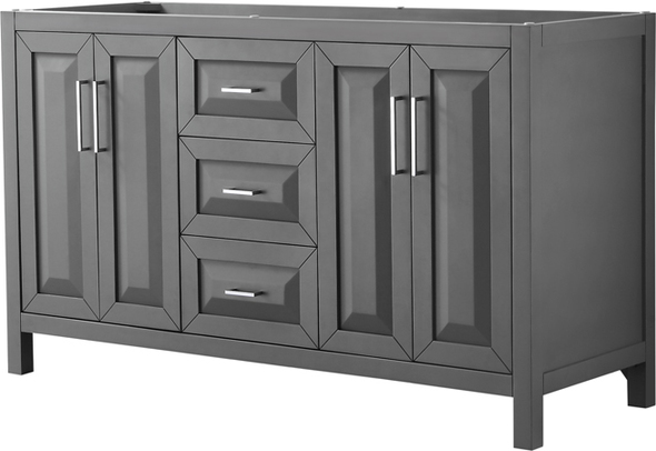 small vanity cabinet Wyndham Vanity Cabinet Dark Gray Modern
