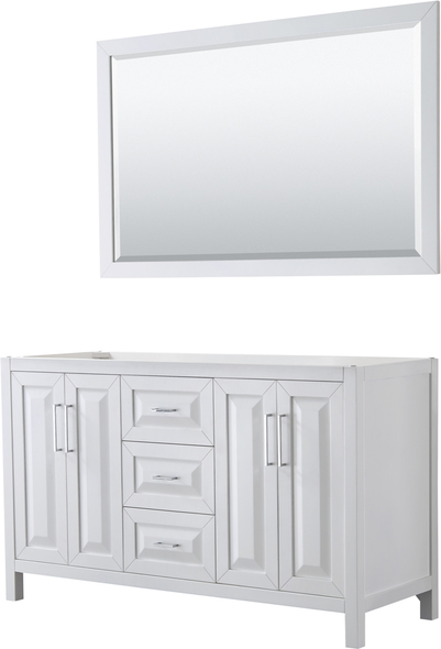 clearance vanities with tops Wyndham Vanity Cabinet White Modern