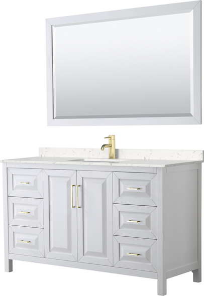 small vanity unit with basin Wyndham Vanity Set White Modern