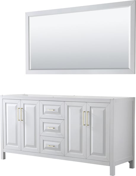 powder room cabinets Wyndham Vanity Cabinet White Modern