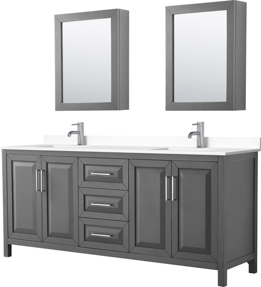 v bathroom Wyndham Vanity Set Dark Gray Modern