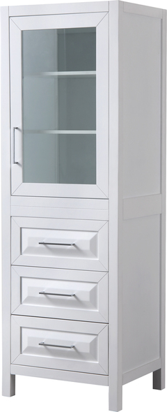  Wyndham Linen Tower Storage Cabinets White