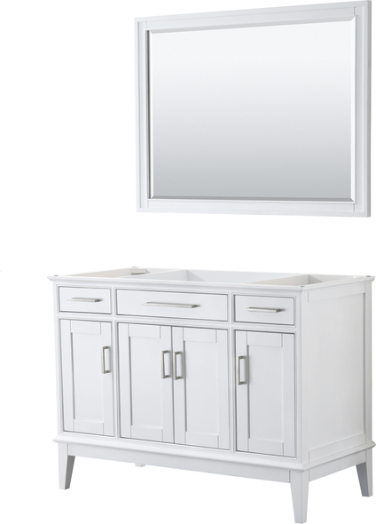 bathroom vanities with tops included Wyndham Vanity Cabinet White Modern