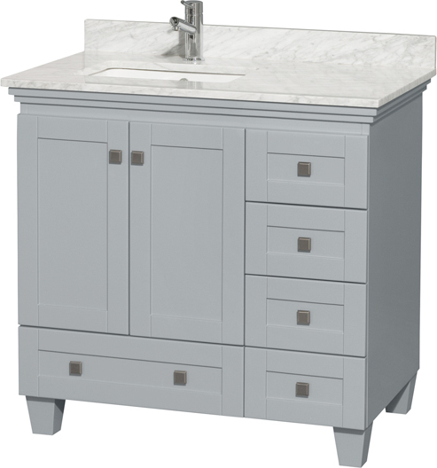 cabinet on top of bathroom counter Wyndham Vanity Set Bathroom Vanities Oyster Gray Modern