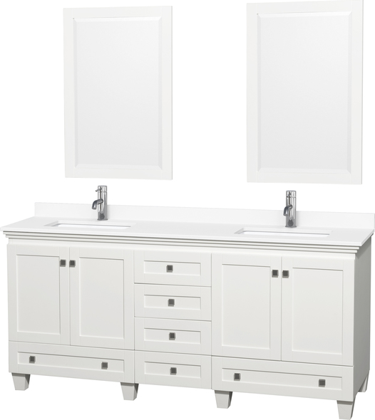small corner sink with cabinet Wyndham Vanity Set Bathroom Vanities White Modern