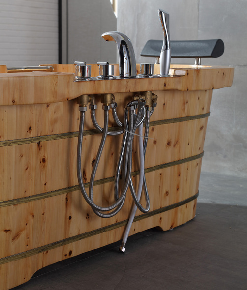 best bathtub to buy Alfi Tub Natural Wood Transitional