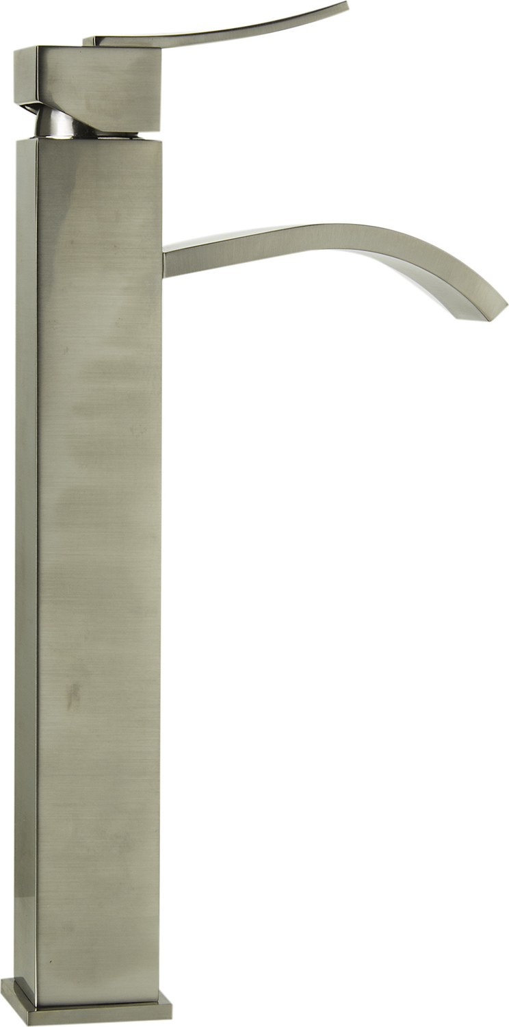 wide single vanity Alfi Bathroom Faucet Bathroom Faucets Brushed Nickel Modern
