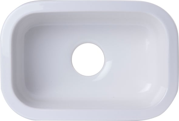 sink 18 inch Alfi Kitchen Sink Bar Sinks White Traditional