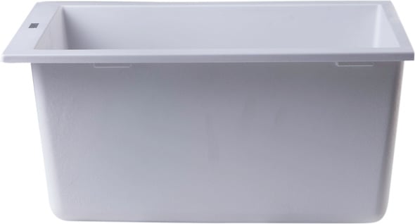 kitchen steel sink size Alfi Kitchen Sink White Modern