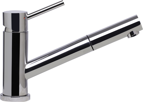 chrome sink Alfi Kitchen Faucet Kitchen Faucets Polished Stainless Steel Modern