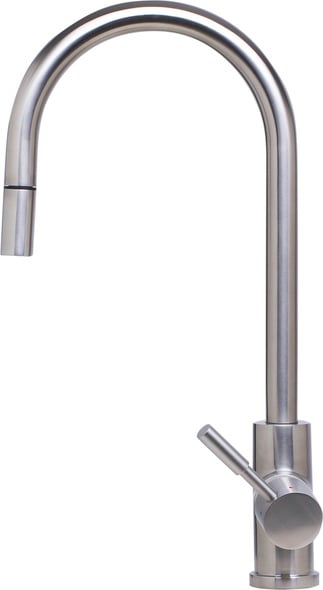 brushed nickel sink Alfi Kitchen Faucet Kitchen Faucets Brushed Stainless Steel Modern