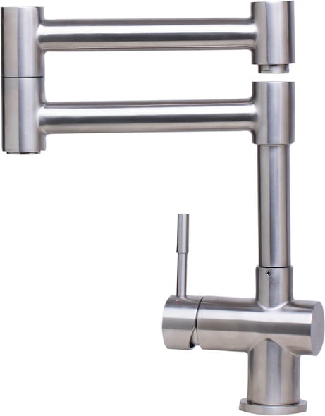 pull down kitchen faucet sprayer Alfi Kitchen Faucet Kitchen Faucets Brushed Stainless Steel Modern