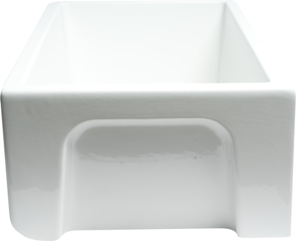 single bowl sinks stainless Alfi Kitchen Sink White Modern