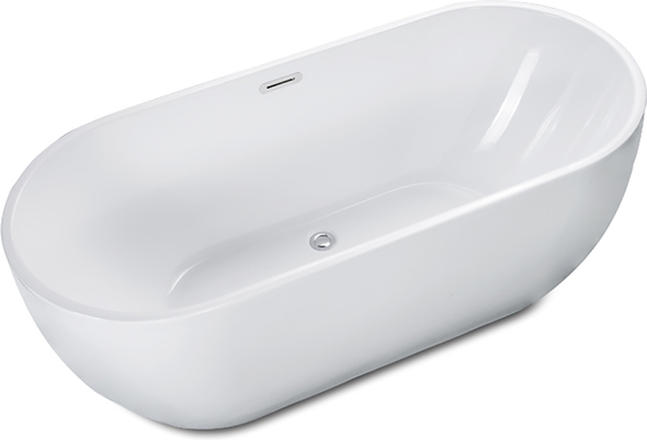 bathtub drain claw Alfi Tub White Modern