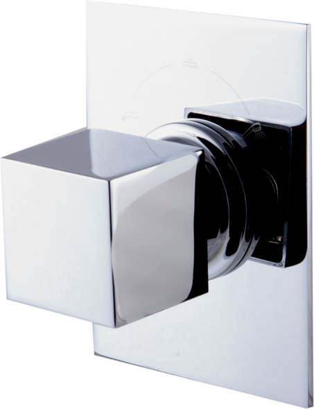 shower faucet handle Alfi Shower Diverter Polished Chrome Modern