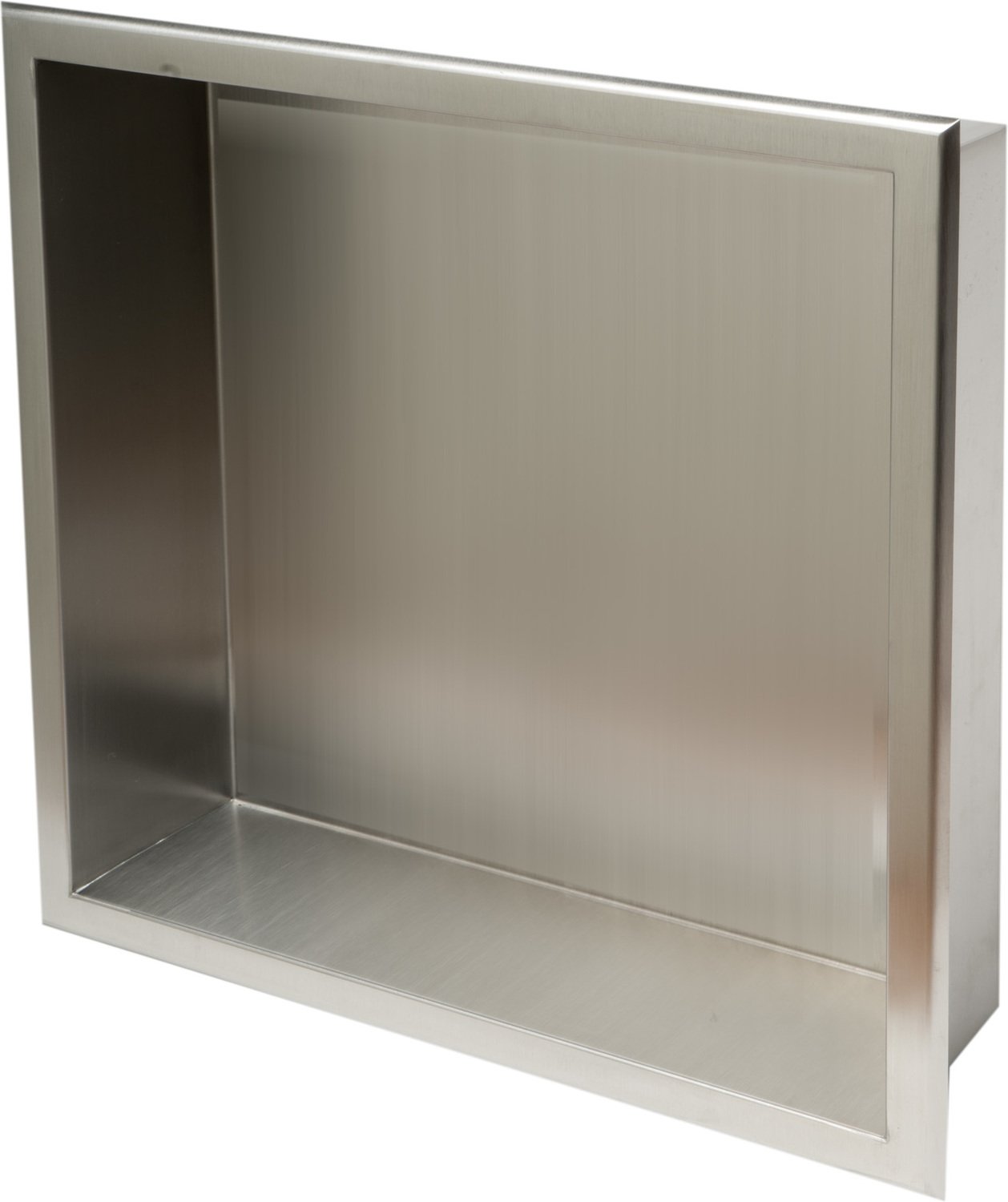 Alfi Shower Niche Bathroom Shelves Brushed Stainless Steel Modern