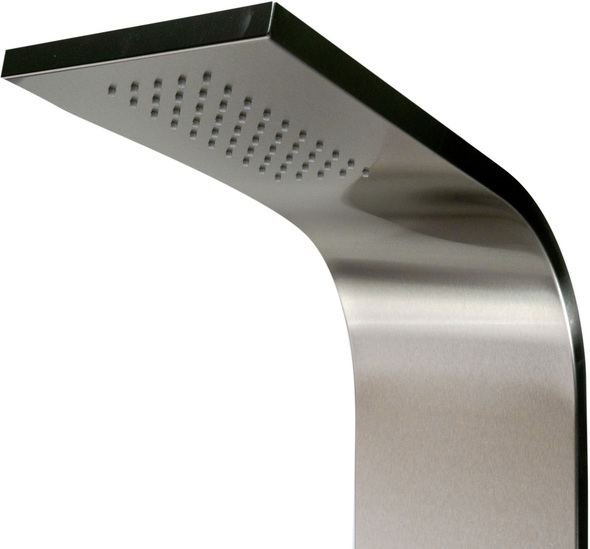 buy wet wall panels Alfi Shower Panel Brushed Stainless Steel Modern