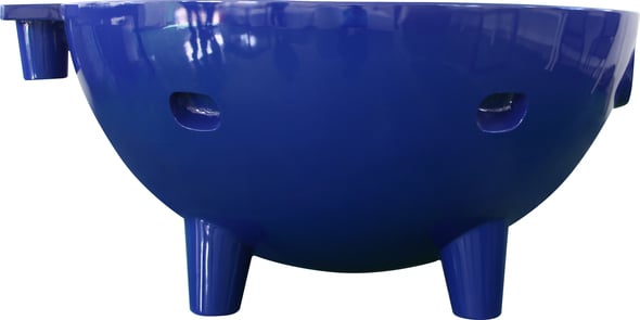 foot bath tub Alfi Tub Dark Blue Modern