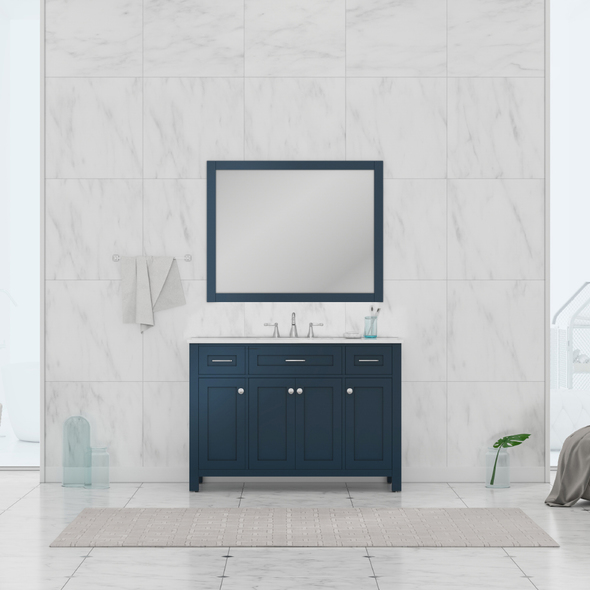 design house vanity tops Alya Vanity with Top Blue