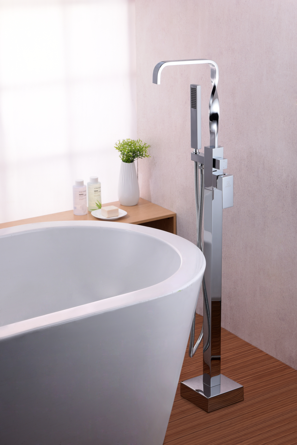 freestanding bathtub bathroom ideas Anzzi BATHROOM - Faucets - Bathtub Faucets - Freestanding Chrome